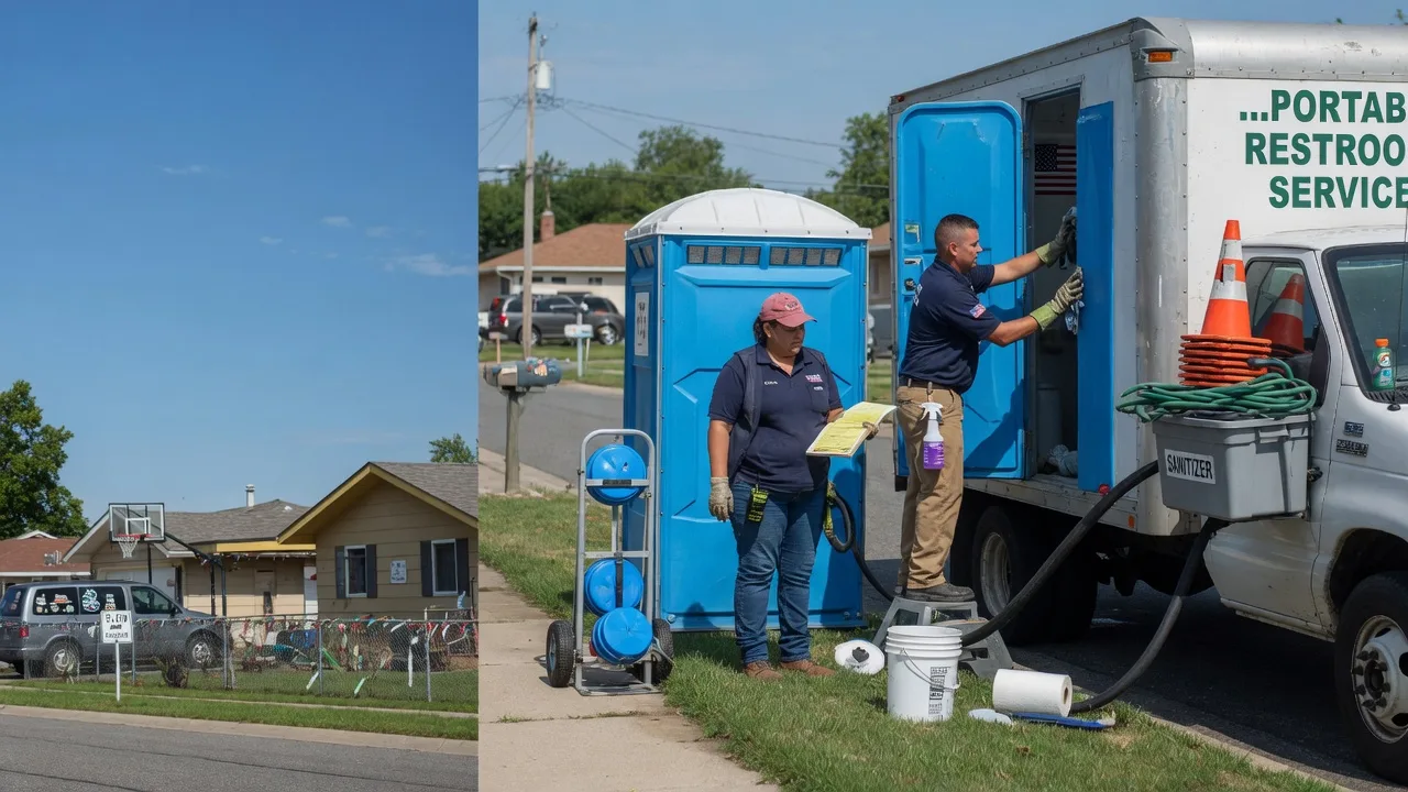 Portable Toilet Rental in Little Cedar, IA near me